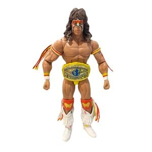 WWE Ultimate Warrior Action Figure Intercontinental Champion Wrestling Toy‎